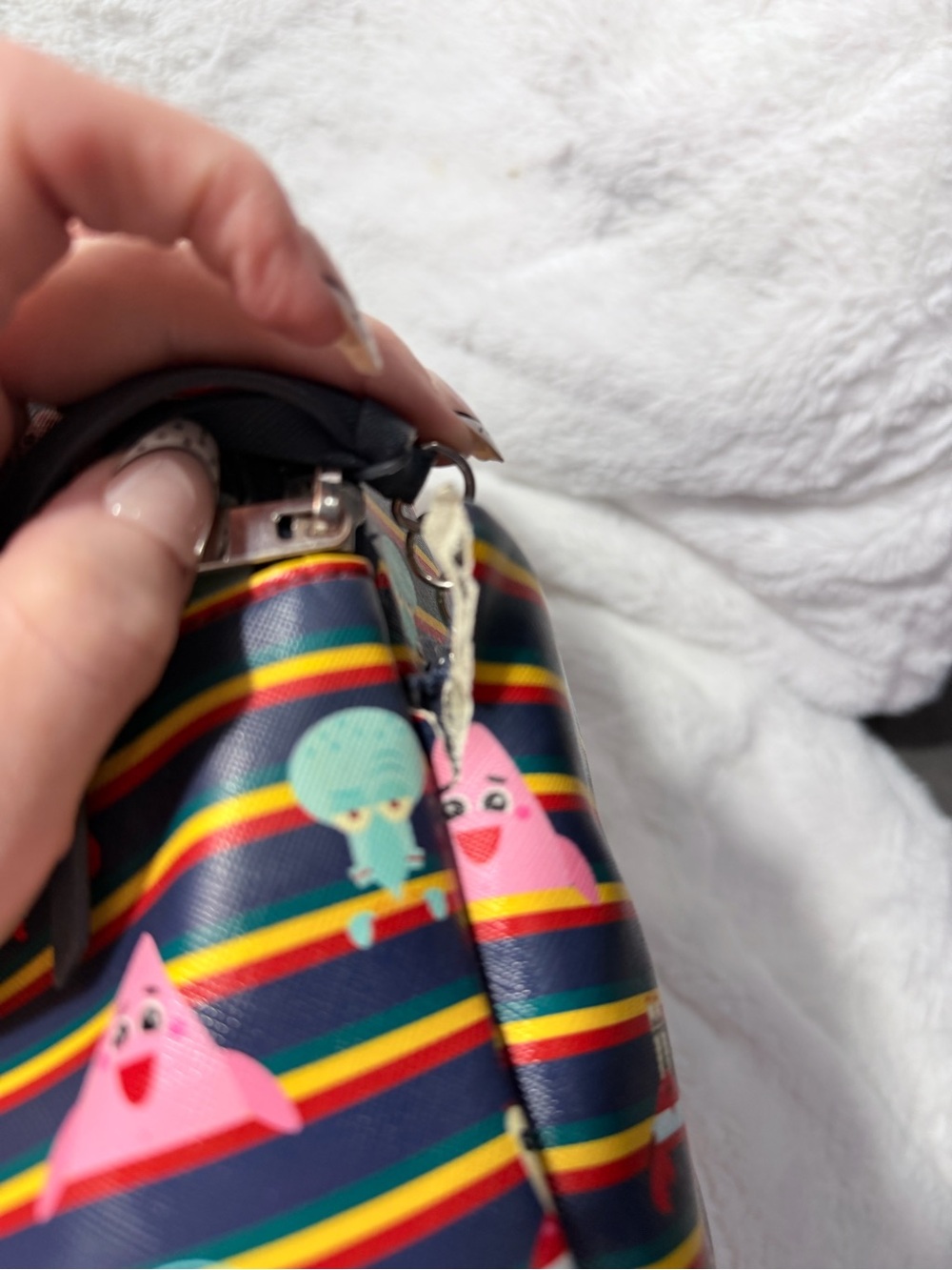 Fun SpongeBob SquarePants Mini Backpack - Picture 3 of 6